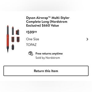 2023 Dyson Airwrap Multistyler Complete Long (Nordstrom Exclusive)